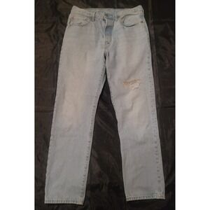 Levi's 501‎ 150th Anniversary Edition Jeans 30x30 Button Fly Light Wash
